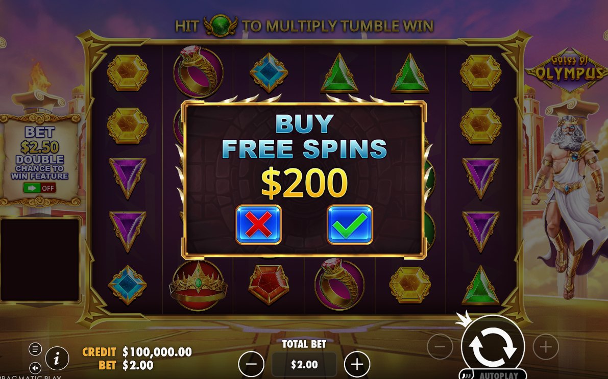 Bonus round with orb values on a winning step